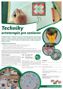 Techniky arteterapie pre seniorov | 13.10.2017, Bratislava