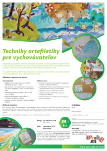 Techniky artefiletiky pre vychovávateľov