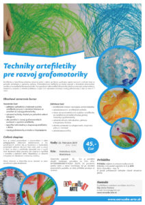 Techniky artefiletiky pre rozvoj gramofotoriky