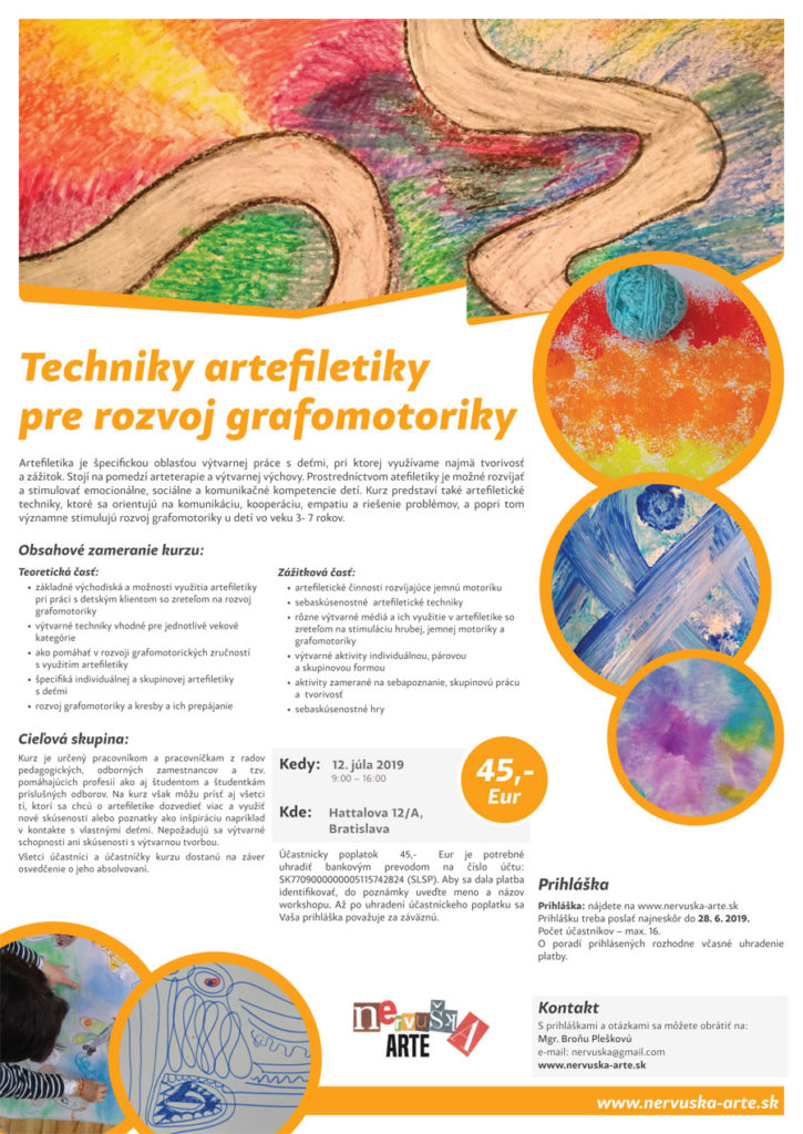 Techniky artefiletiky pre rozvoj grafomotoriky