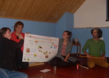 Workshop "Arteterapia & meditácia" - Banský Studenec, 31.10. - 2.11.2014