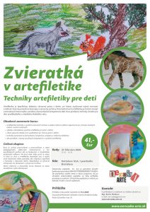 Zvieratká v artefiletike Techniky artefiletiky pre deti