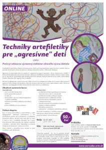 Techniky artefiletiky pre „agresívne“ deti - ONLINE