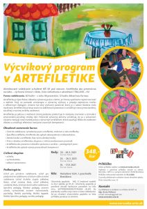 AKREDITOVANÝ Výcvikový program v ARTEFILETIKE