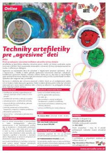 Techniky artefiletiky pre „agresívne“ deti