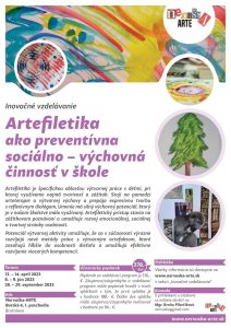 Artefiletika ako preventívna sociálno - výchovná činnosť v škole