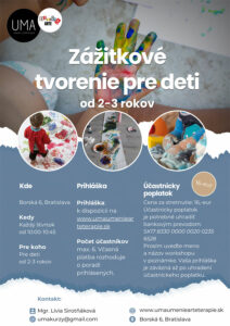 Zážitkové tvorenie pre deti od 2-3 rokov