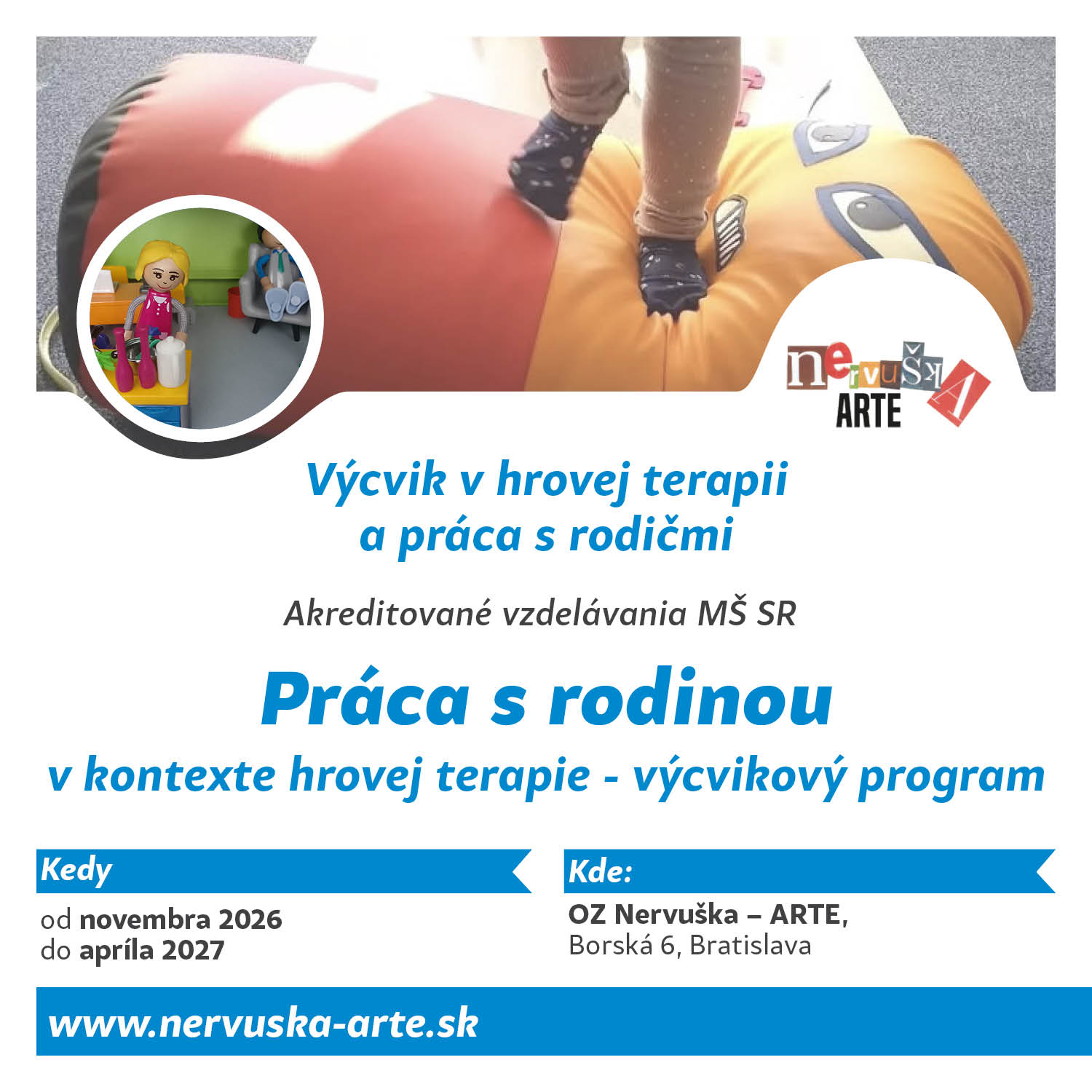 Práca s rodinou v kontexte hrovej terapie - výcvikový program 